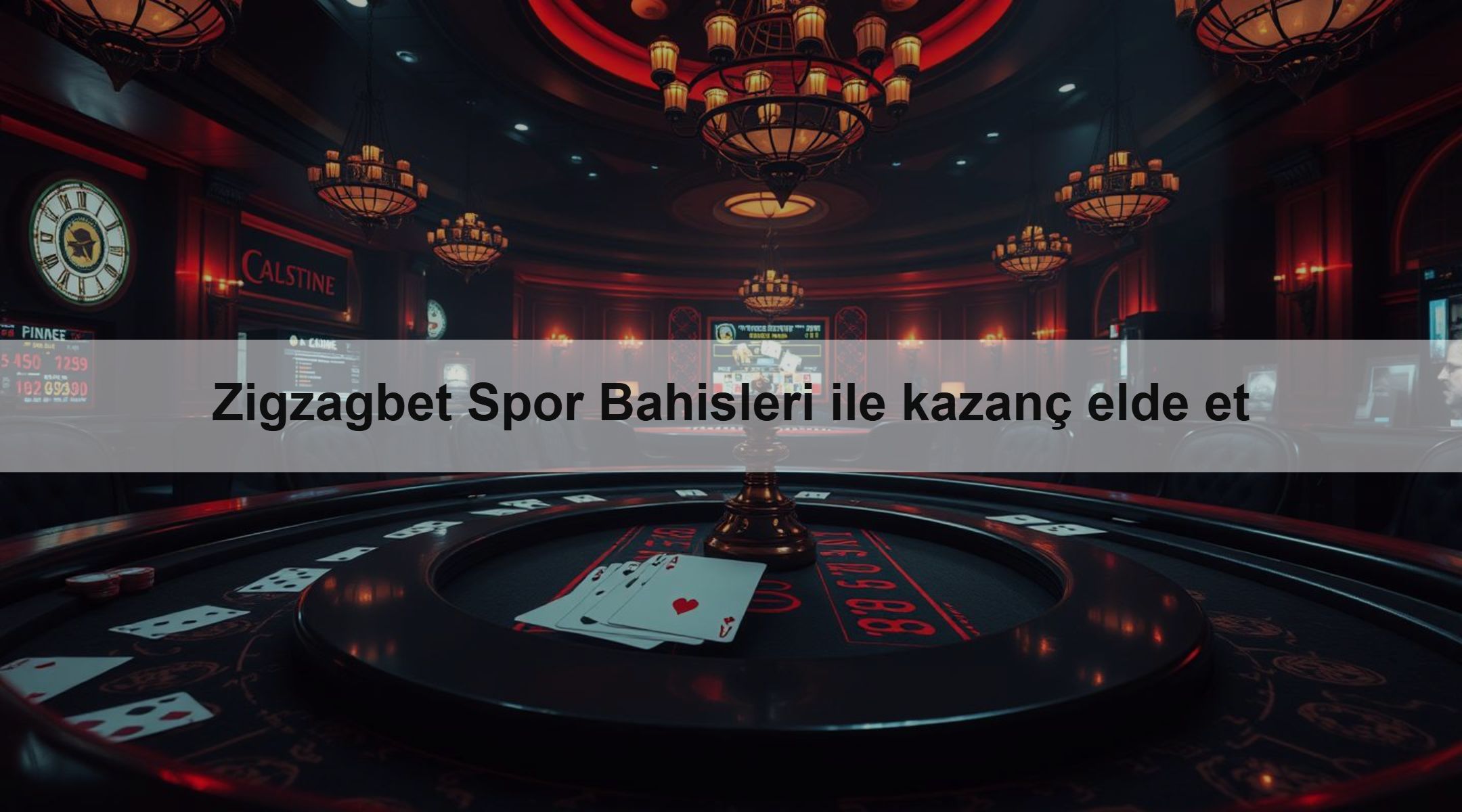 Zigzagbet Spor Bahisleri ile kazanç elde et